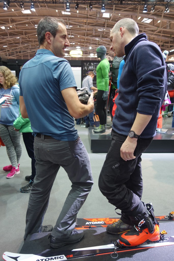 Grande discussion entre Frédérico et Cédric autour de la nouvelle chaussure Procline Carbon Lite Arcteryx