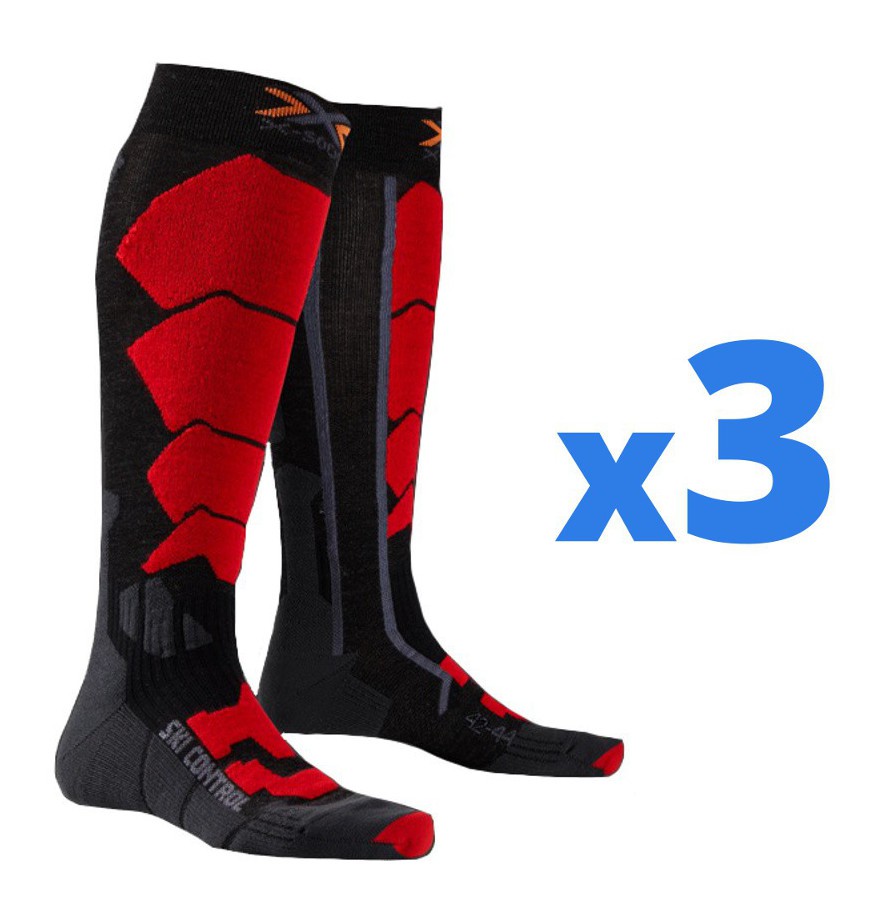 idée N°12 : lot de 3 paires de chaussettes de ski X-SOCKS