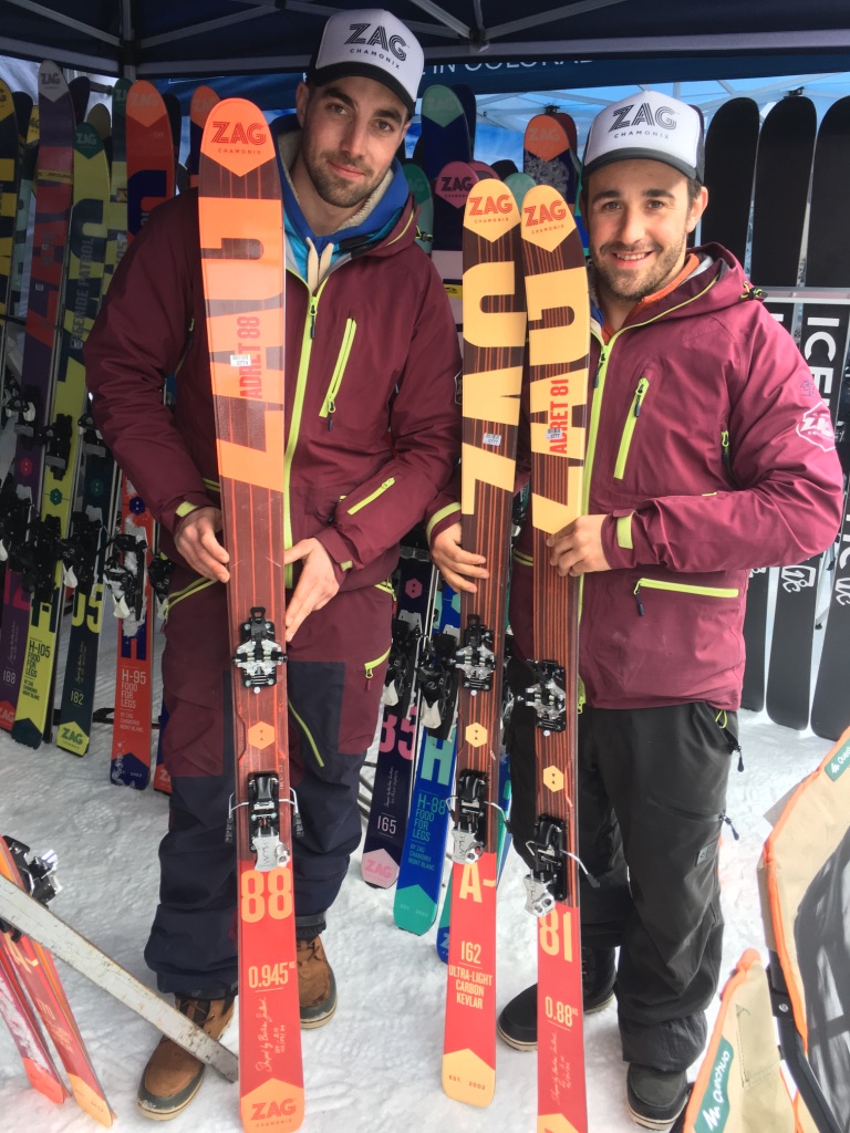 Nouveaux skis de randonnée 2018 Zag